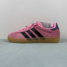 Cargar imagen en el visor de la galería, Adidas Gazelle Indoor Bliss Pink Core Black Collegiate Purple IE7002