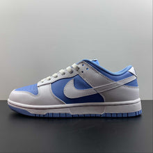 Cargar imagen en el visor de la galería, SB Dunk Low Reverse UNC University Blue White Royal Blue DJ9955-101