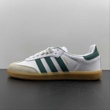 Cargar imagen en el visor de la galería, Adidas Samba OG Cloud White Collegiate Green Vapour Green EE5451