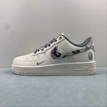 Cargar imagen en el visor de la galería, Air Force 1 07 Low BAPE White Gray PF9055-760