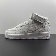 Cargar imagen en el visor de la galería, Air Force 1 07 Mid X Louis Vuitton White LD0212