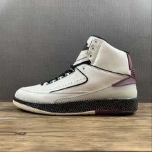 Cargar imagen en el visor de la galería, Off White x Air Jordan 2 Retro SP White Dark Purple Black DJ4375-160