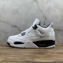 Cargar imagen en el visor de la galería, Air Jordan 4 Retro Ls Legend Blue Midnight White Navy 314254-107
