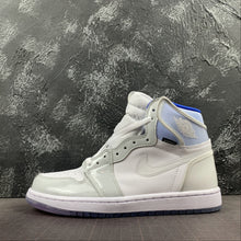 Cargar imagen en el visor de la galería, Air Jordan 1 High Zoom Racer Blue White CK6637-104