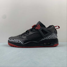 Cargar imagen en el visor de la galería, Air Jordan Spizike Low Bred Black Red FQ1759-600