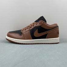 Cargar imagen en el visor de la galería, Air Jordan 1 Low Archaeo Brown Black Sail DC0774-021