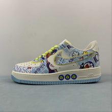 Cargar imagen en el visor de la galería, Air Force 1 07 Low Beige Light Blue Lemon Yellow FB0607-055