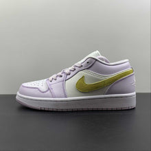 Cargar imagen en el visor de la galería, Air Jordan 1 Low Barely Grape White Lemon Wash DC0774-501