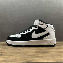 Cargar imagen en el visor de la galería, Air Force 1 07 Mid White Black YH2293 033