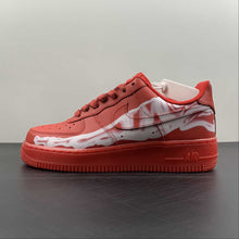 Cargar imagen en el visor de la galería, Air Force 1 07 Low Red Skeleton White CU8067-600