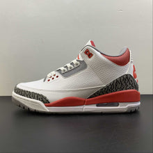Cargar imagen en el visor de la galería, Air Jordan 3 Retro OG Fire Red White Cement Grey DN3707-160