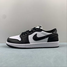 Cargar imagen en el visor de la galería, Air Jordan 1 Low Black White CZ0790-110