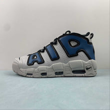 Cargar imagen en el visor de la galería, Air More Uptempo Industrial Blue Pure Platinum Burnished Teal FD5573-001