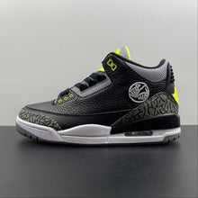 Cargar imagen en el visor de la galería, Air Jordan 3 Retro Oregon Ducks Pet Crew Black HO22-MNJDLS-5