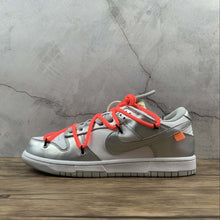 Cargar imagen en el visor de la galería, Dunk Low LTHR OW FUTURA Silver White CT0856-100