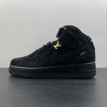 Cargar imagen en el visor de la galería, Air Force 1 07 Mid X Louis Vuitton Black 1A9HD7