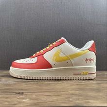 Cargar imagen en el visor de la galería, Air Force 1 07 Low Beige Red Gold White CW1888-601