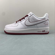 Cargar imagen en el visor de la galería, Air Force 1 07 Low Beverly Hills Sushi Club White Dark Red NS0517-005