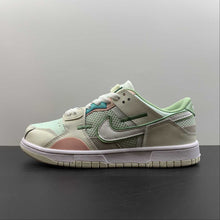 Cargar imagen en el visor de la galería, SB Dunk Low Scrap Grey Haze Phantom Light Bone Oil Green DM0802-001