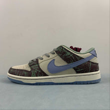 Cargar imagen en el visor de la galería, SB Dunk Low Crenshaw Skate Club Beige Multi-Color Blue FN4193-100