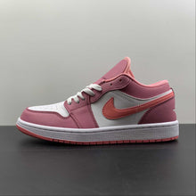 Cargar imagen en el visor de la galería, Air Jordan 1 Low Desert Berry Coral Chalk White 553560-616