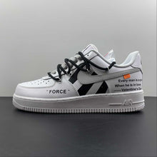 Cargar imagen en el visor de la galería, Air Force 1 07 Low White Black Silver CV1724-115