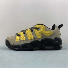 Cargar imagen en el visor de la galería, Air More Uptempo Low x AMBUSH Limestone Vivid Sulphur Black FB1299 200