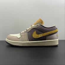 Cargar imagen en el visor de la galería, Air Jordan 1 Low SE Craft Taupe Haze Mint Foam Celestial Gold Sail DN1635-200