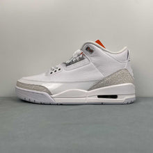 Cargar imagen en el visor de la galería, Air Jordan 3 Retro White Metallic Silver White CT8532-111