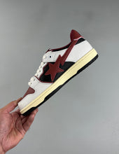 Cargar imagen en el visor de la galería, BAPE Sk8 STA White Red Black