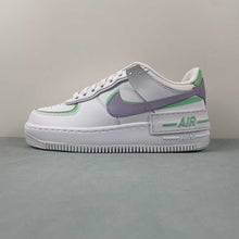 Cargar imagen en el visor de la galería, Air Force 1 Shadow White Infinity Lilac Grey CU8591-103