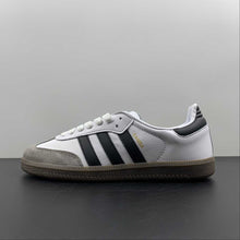 Cargar imagen en el visor de la galería, Adidas Samba OG White Black Granite B75806