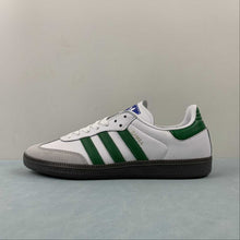 Cargar imagen en el visor de la galería, Adidas Samba OG White Green Supplier Color IG1024