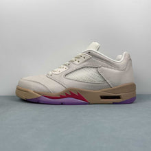 Cargar imagen en el visor de la galería, Air Jordan 5 Retro Low Peanut Butter & Jelly White Red HJ5994-106