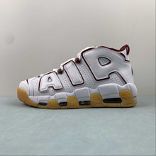 Cargar imagen en el visor de la galería, Air More Uptempo GS White Team Red Gum FJ2846-100