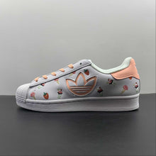 Cargar imagen en el visor de la galería, Adidas Superstar Cloud White Cloud White Ray Pink HO5667