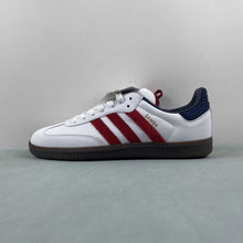 Cargar imagen en el visor de la galería, Adidas Samba OG Core White Team Victory Red Night Indigo IH4881