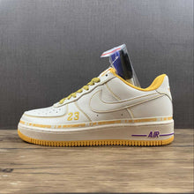 Cargar imagen en el visor de la galería, Air Force 1 07 Low x Uninterrupted MORE THAN White Yellow DW8802-605