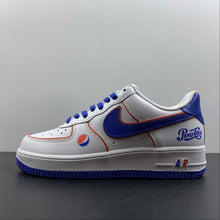 Cargar imagen en el visor de la galería, Air Force 1 07 Low Pepsi White Dark Blue Red BS8856-113