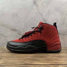 Cargar imagen en el visor de la galería, Air Jordan 12 Retro Reverse Flu Game Varsity Red Black CT8013-602