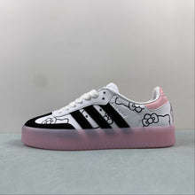 Cargar imagen en el visor de la galería, Adidas Samba Kith Clarks 8th Street Cloud White Pink Core Black ID7295