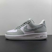 Cargar imagen en el visor de la galería, Air Force 1 07 Low Cashew Flower Grey White XM6321-736