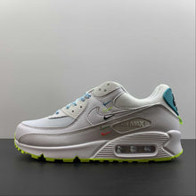 Cargar imagen en el visor de la galería, Air Max 90 SE Worldwide Pack White Blue Fury Volt CK7069-100