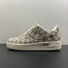 Cargar imagen en el visor de la galería, LV x Air Force 1 07 Low Cream Purple Metallic Gold IA9V9G