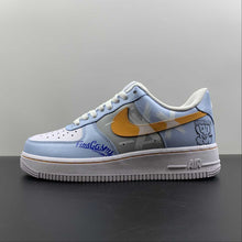 Cargar imagen en el visor de la galería, Air Force 1 07 Low Garfield Light Blue Orange Gray CW2288-669