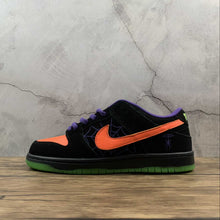 Cargar imagen en el visor de la galería, SB Dunk Low Pro Night Of Mischief Court Purple Volt Black Total Orange BQ6817-006