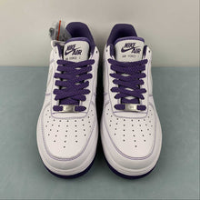 Cargar imagen en el visor de la galería, Air Force 1 07 Low White Dark Purple MM3603-025