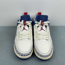 Cargar imagen en el visor de la galería, Air Jordan Spizike Low Sail Varsity Red Muslin Storm Blue IM2176-133