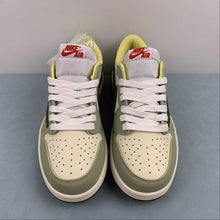 Cargar imagen en el visor de la galería, Travis Scott x Air Jordan 1 Low OG Brown Yellow Green DM7866-603