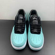 Cargar imagen en el visor de la galería, Air Force 1 Low 1837 Tiffany Blue Black DZ1382-002